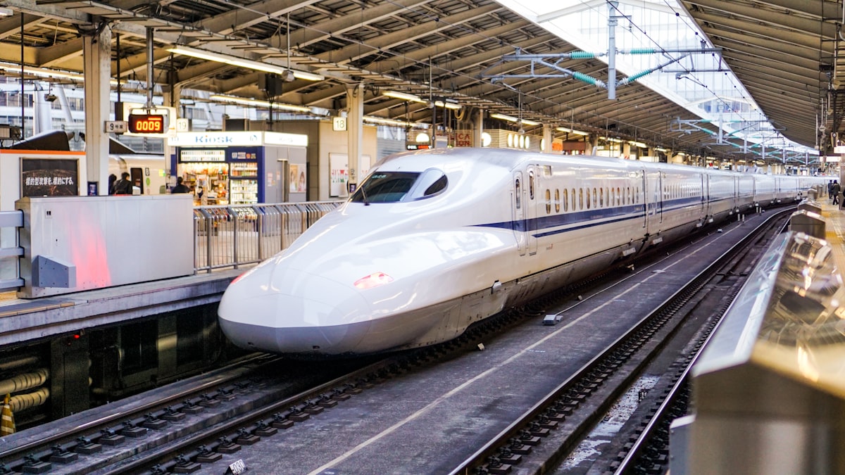 Tokyo to Kyoto by Bullet Train